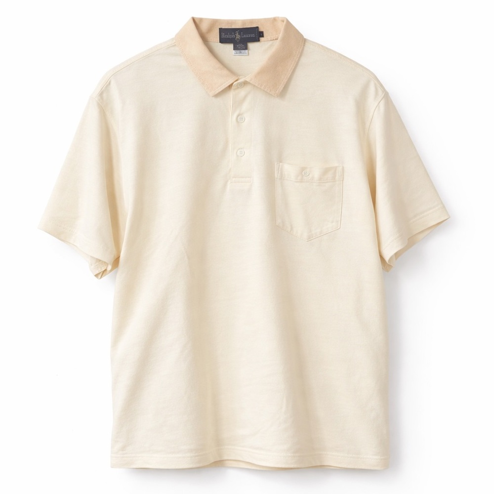Ralph Lauren Men's Polo in Cream